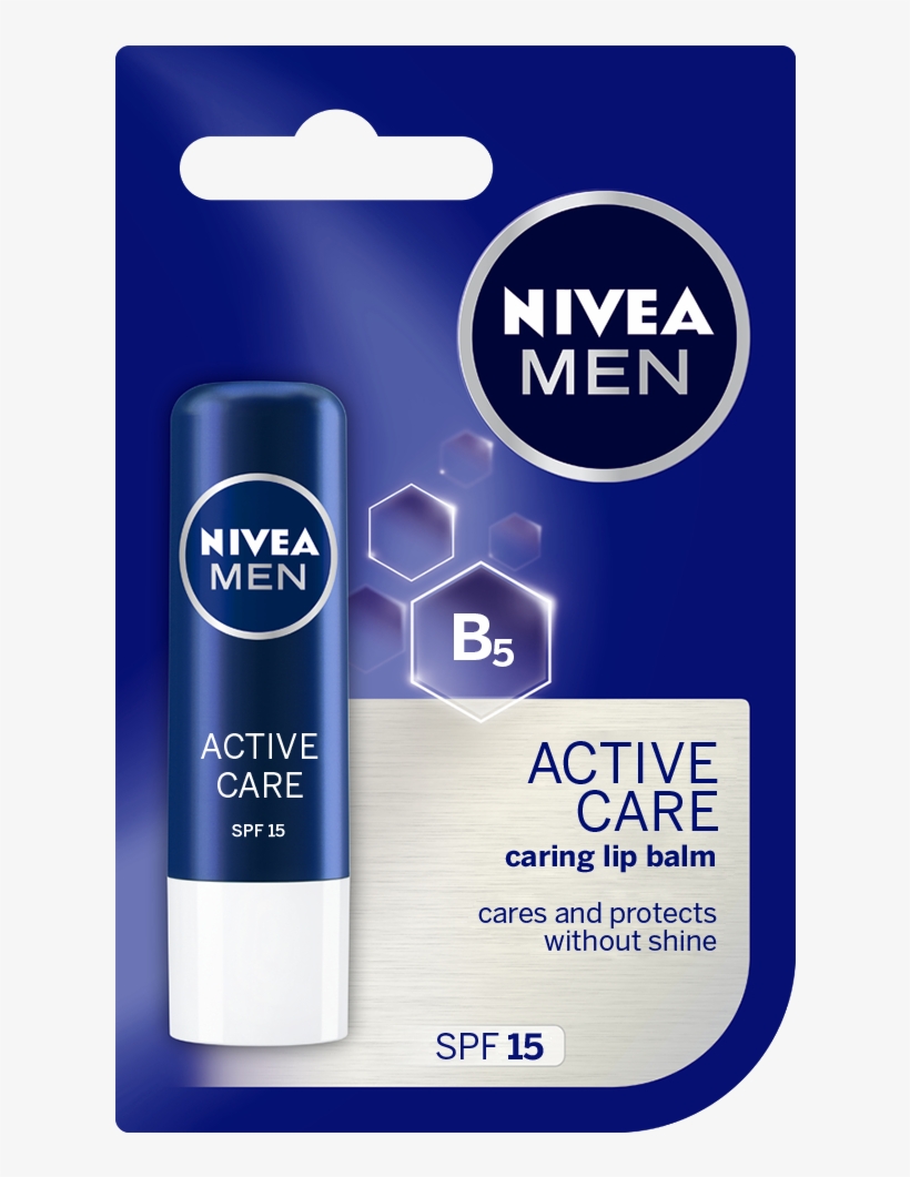 Specially Developed Formula To Provide Daily Lip Care - Nivea Blackberry Lip Balm, transparent png download