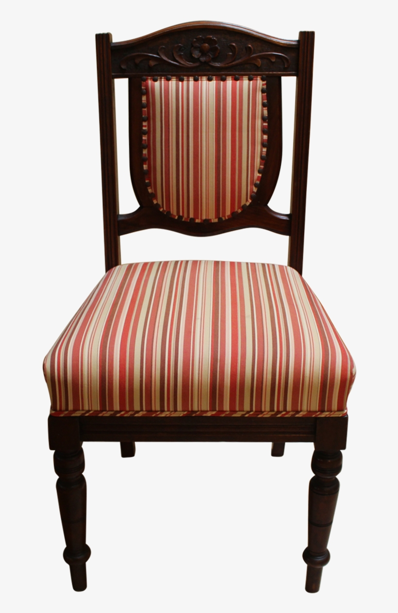 Furniture Seating Vintage - Vintage Chair Front View, transparent png download
