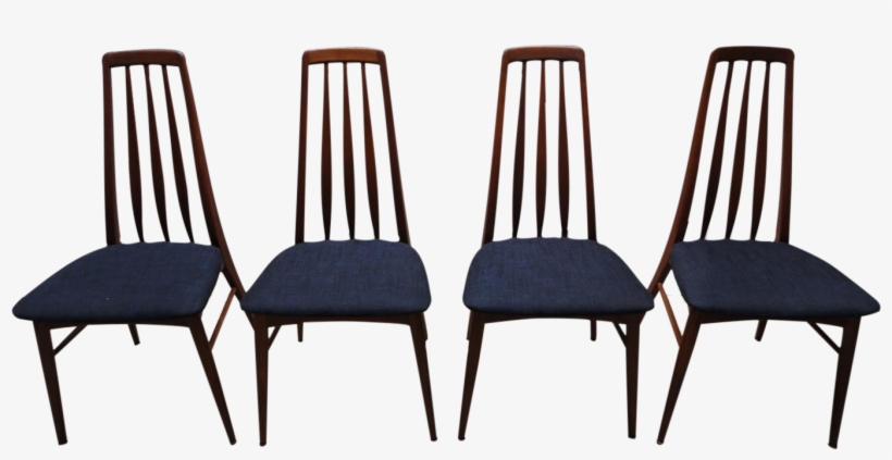Danish Modern Eva Dining Chairs By Koefoeds Hornslet - Chair, transparent png download