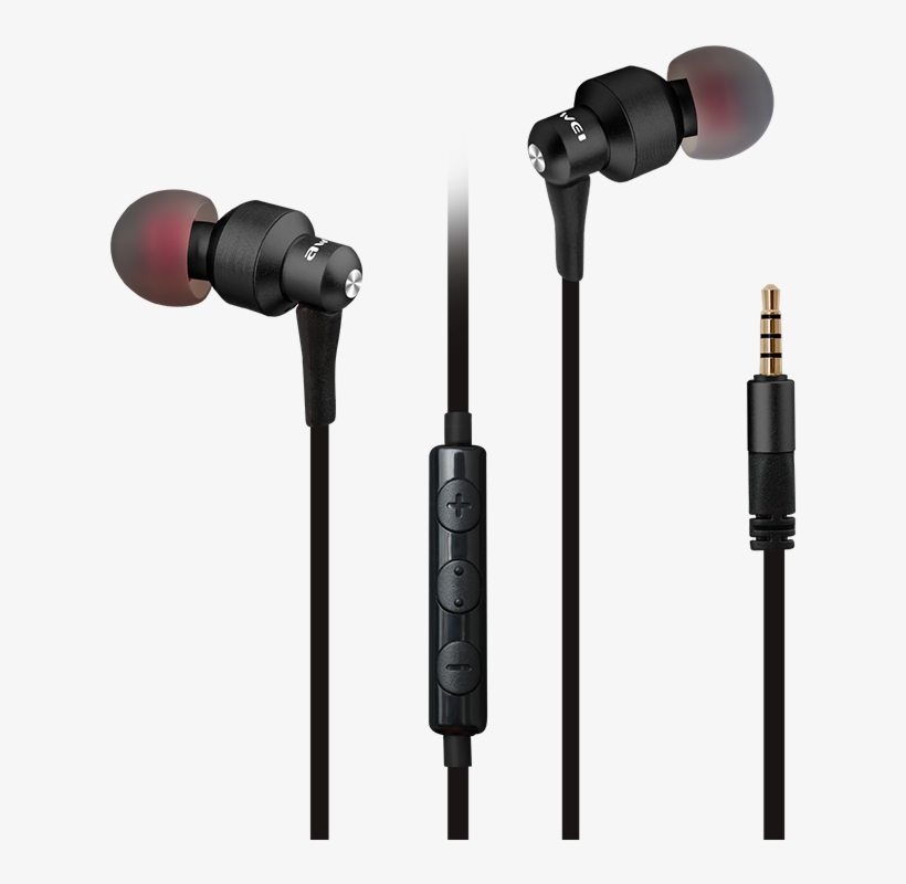 Es-50ty Music Earphone - Awei Es50ty, transparent png download