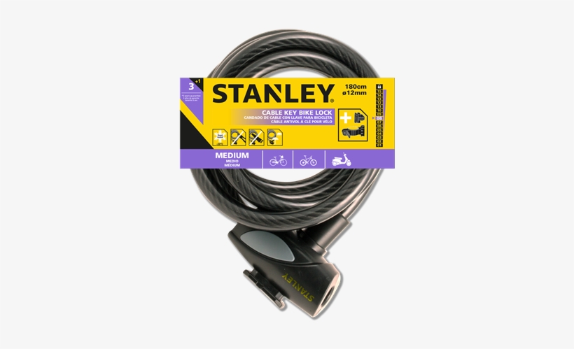 1 - Stanley Kwikset Series - Padlock - Key, transparent png download