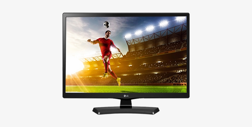 Lg 24″ Hd Ready Led Monitor Tv 24mt48af - Lg Led Tv 22mt48df 21.5 Inch Full Hd Black 2 Kg, transparent png download