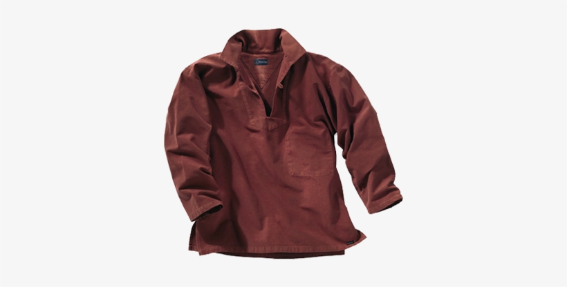 Fisherman's Smock - Vareuse Homme Rouille, transparent png download