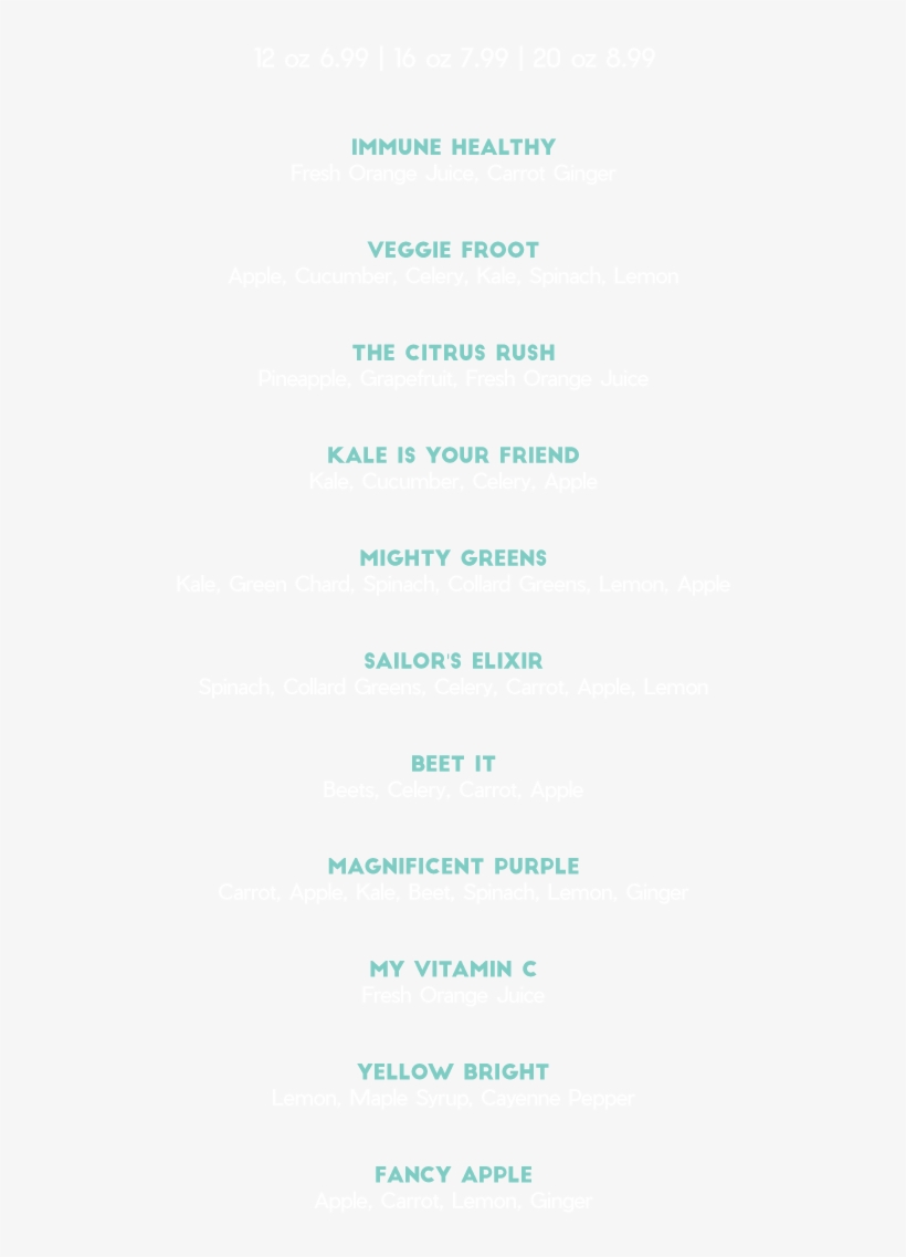 Fresh Juices - Document, transparent png download