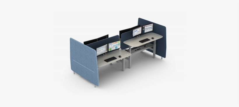 Open Office Height Adjustable Benching Product - Apache Openoffice, transparent png download