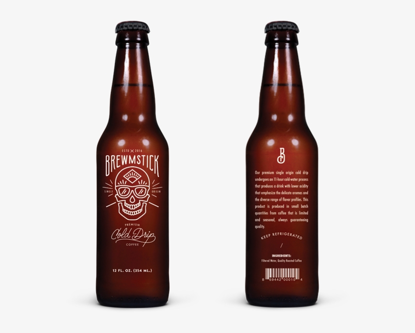 Brwmstk-bottle - Product, transparent png download