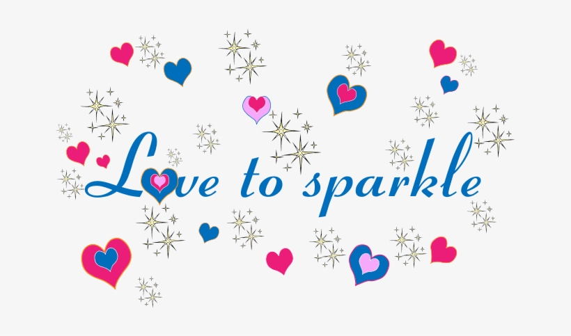 Cute Girly Love To Sparkle License Plate Frame - Cute Girly Love To Sparkle! Pillow Case, transparent png download
