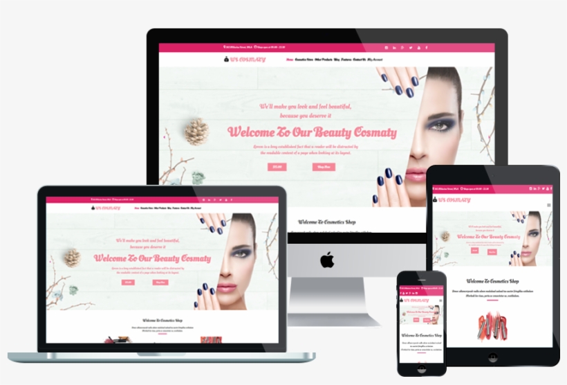 Ws Cosmaty Free Responsive Cosmetics Store Woocommerce - Lt Optik Sunglasses Wordpress, transparent png download