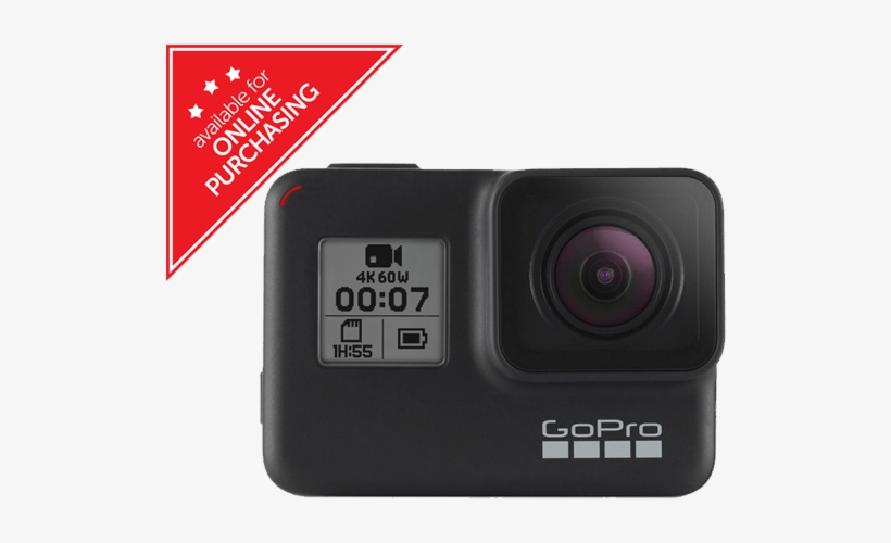 Gopro Hero7 Black - Gopro Chdhx-601-rw Hero 6 Sports, transparent png download