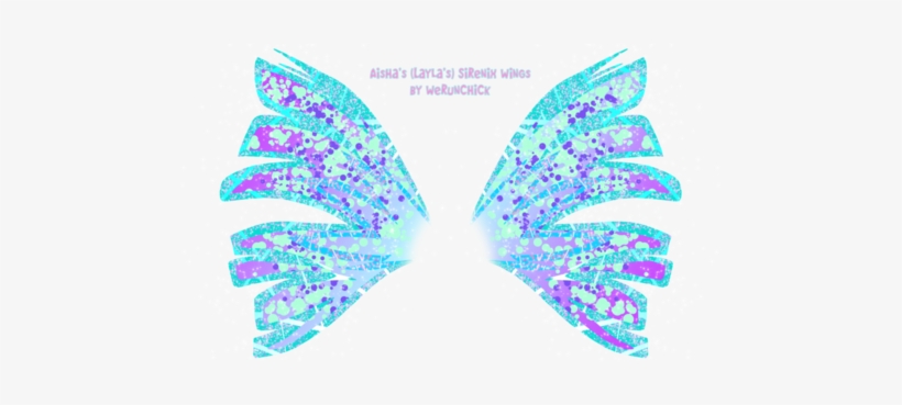 Winx Club Fond D'écran Titled Winx Club Sirenix Wings - Winx Club Tecna Wings, transparent png download