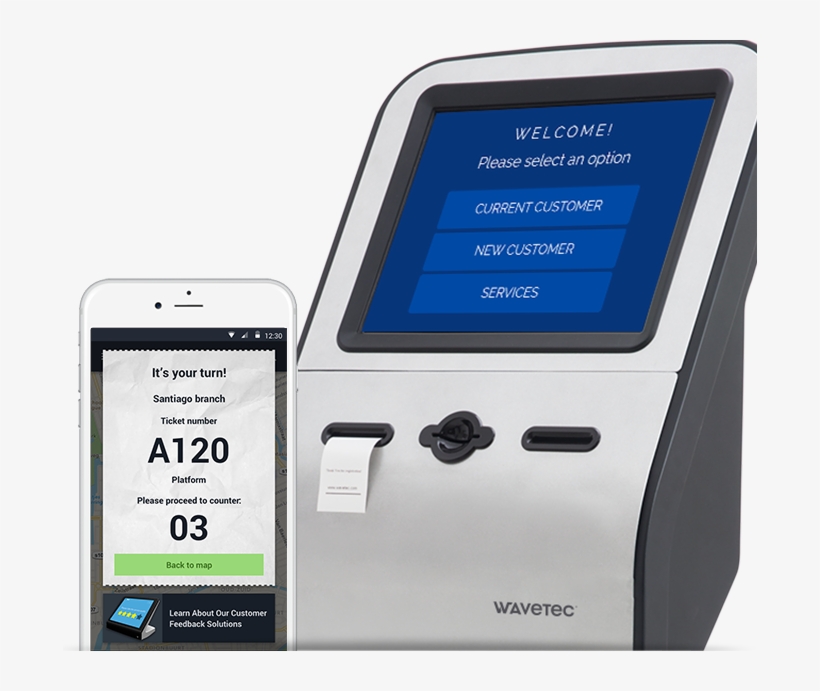 Enterprise Virtual Queue Management System - Dispensador De Turnos Electronico, transparent png download