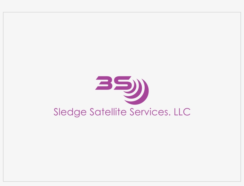 Elegant, Playful, Satellite Tv Logo Design For Sledge - Poster, transparent png download
