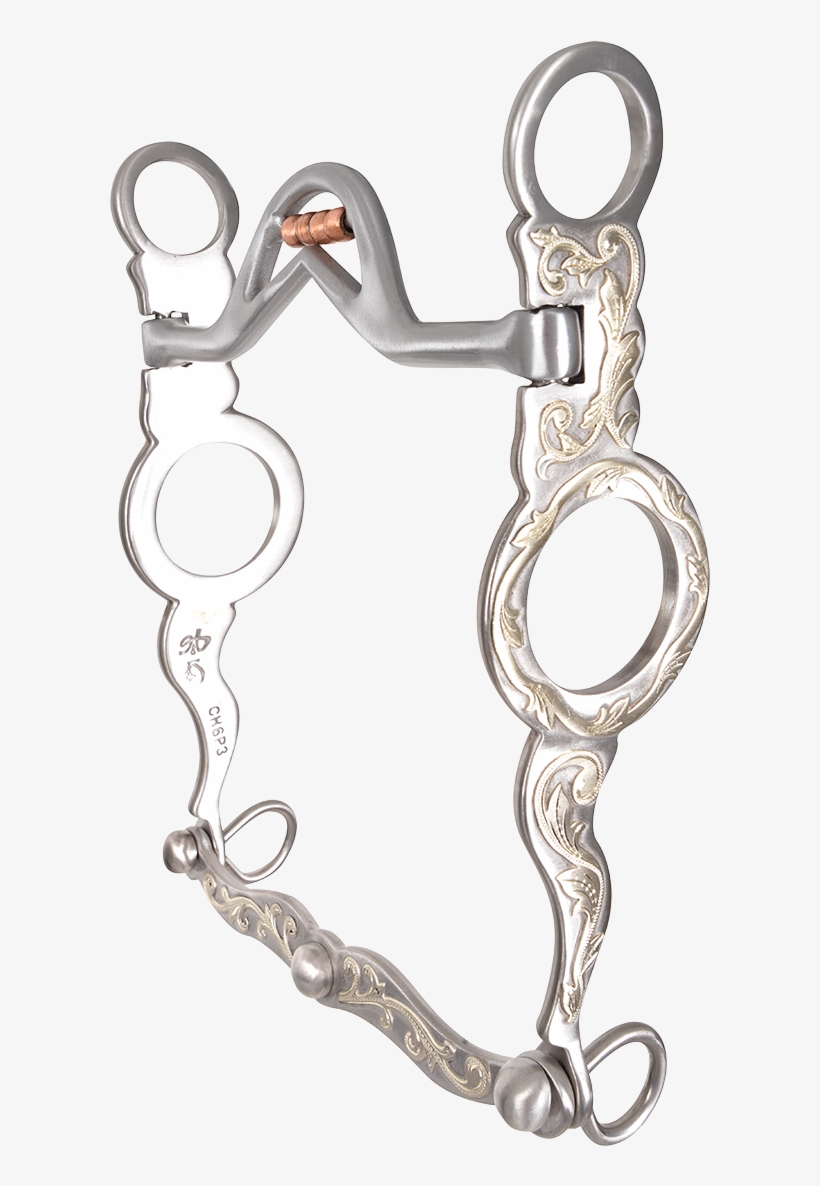 Classic Equine Les Vogt Cowhores 1 1/2in Port W/rollers, transparent png download