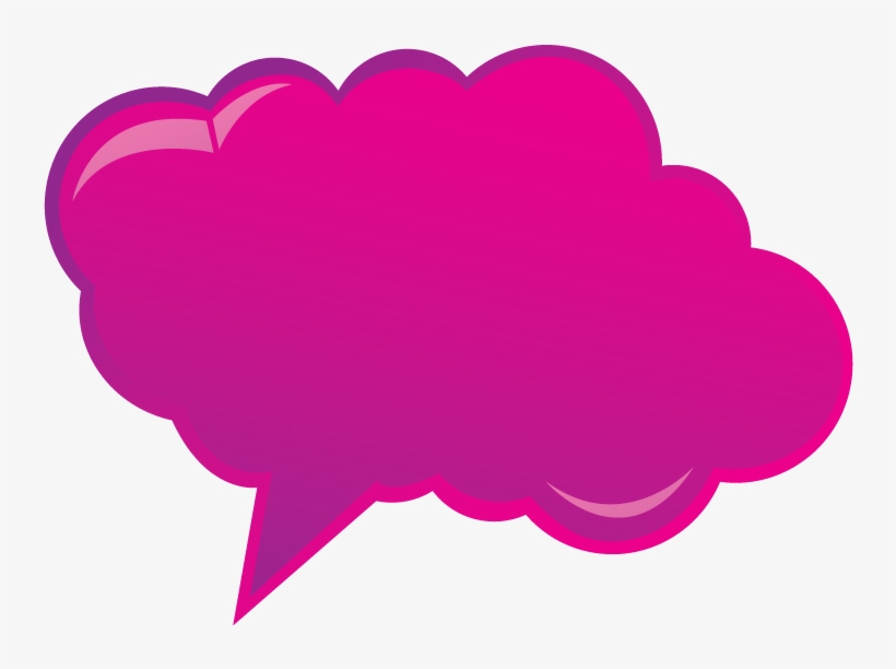 Happy Talk, Keep Talking Happy Talk » Pink Cloud Bubble, transparent png download