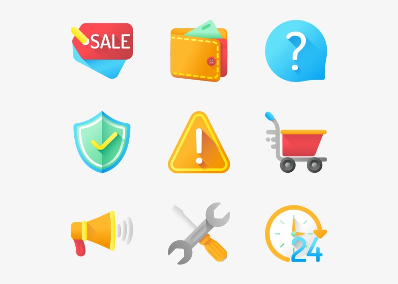 E-commerce 50 Icons - E-commerce, transparent png download