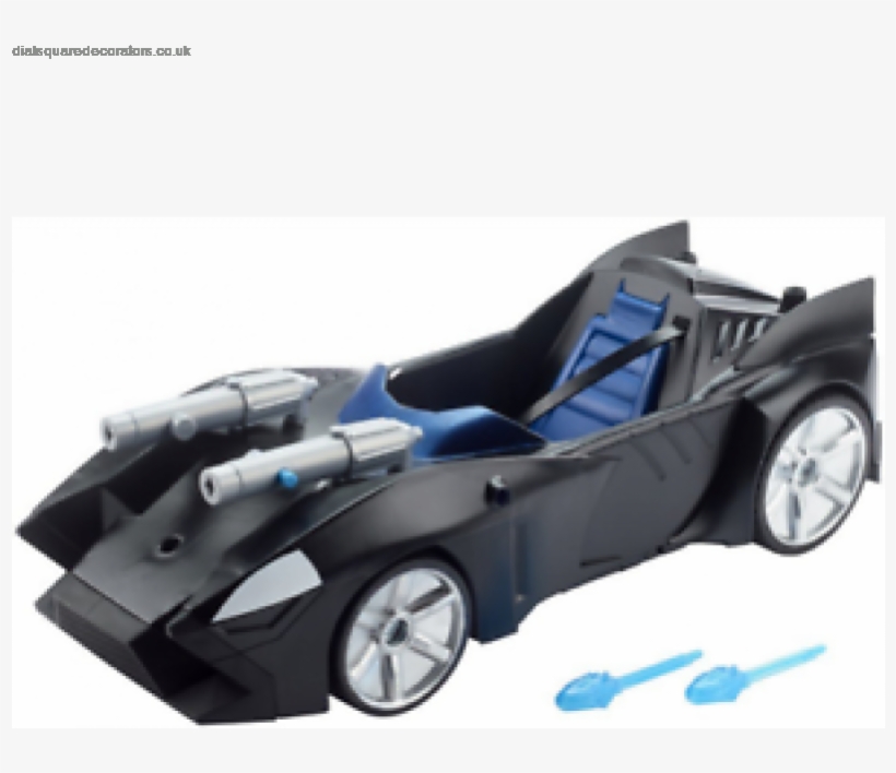 Cheap Authentic Fashion Justice League Action Fdf02 - Justice League Twin Blast Batmobile (fdf02), transparent png download