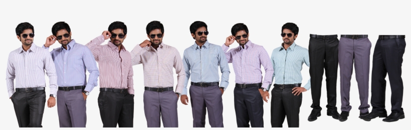 Tommy Hunter Bravo 10 Pcs Mens Dress Material Collections - Formal Wear, transparent png download