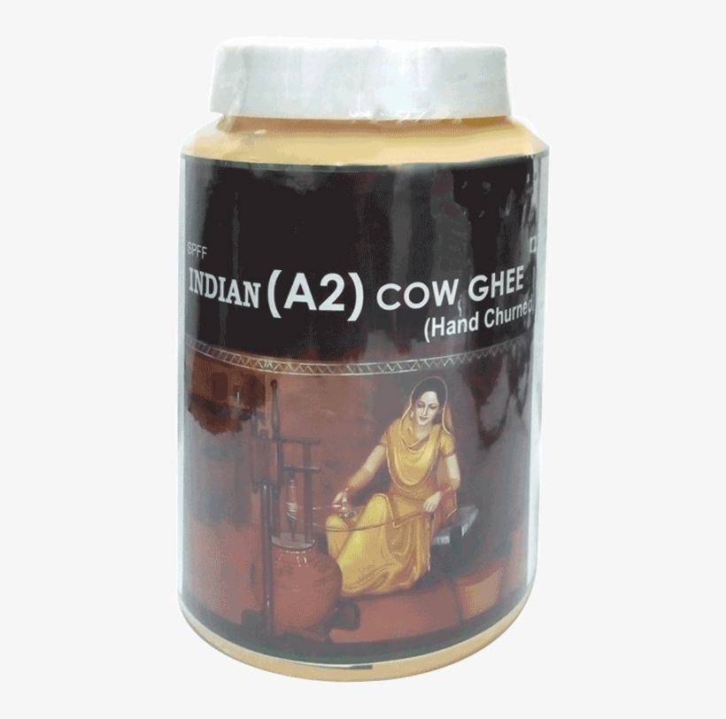 Seven Point Four Foods A2 Cow Ghee Hand - Churning, transparent png download