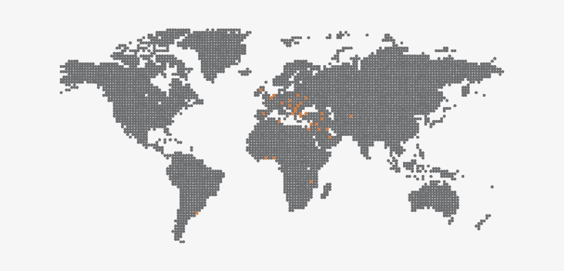 The Countries Using Innova Solutions - Scrape Map World Edition Deluxe, transparent png download