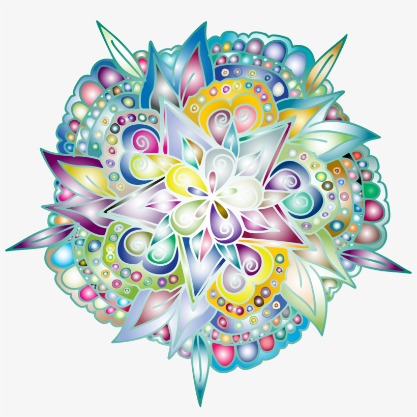 This Free Icons Png Design Of Hand Drawn Floral Line, transparent png download