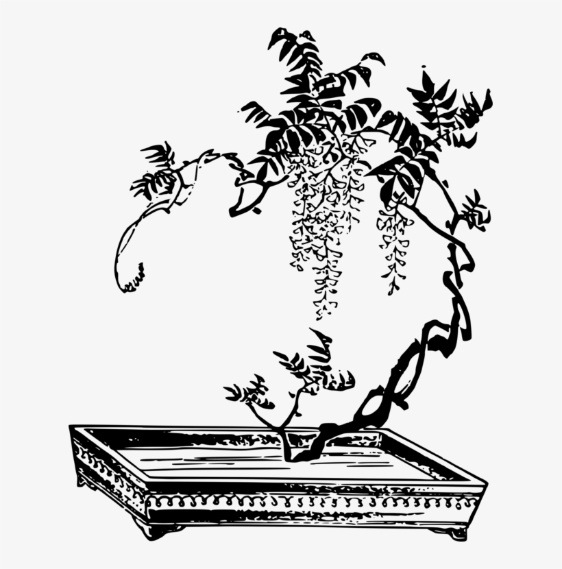 Borders And Frames Drawing Computer Icons Black And - Asian Flower Png, transparent png download