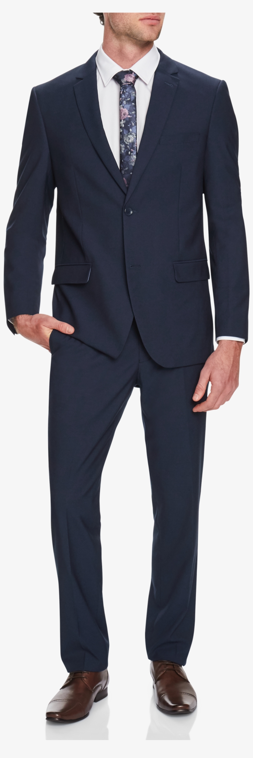 Medium Gray Plaid Suit, transparent png download