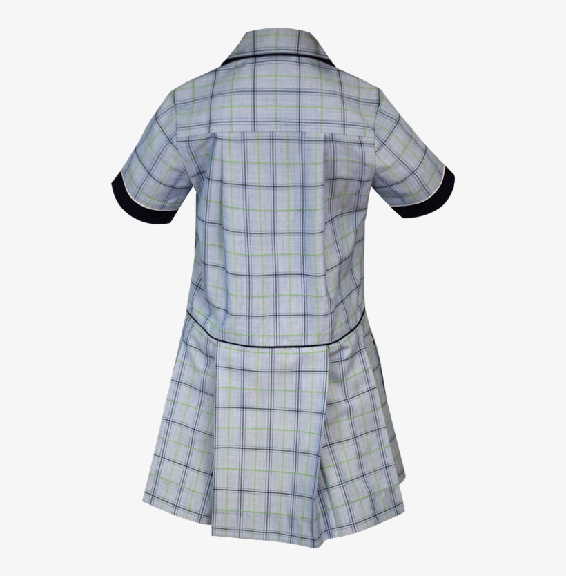 School Uniform Dress Back View - School, transparent png download