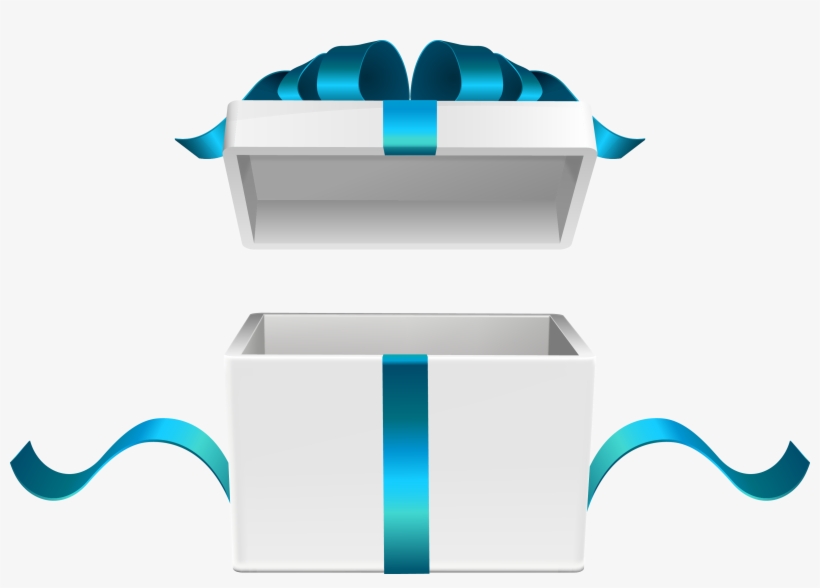 Clip Art Library Library White Gift Box Transprent - 2 In 1 Bundle Package-2ipad Mini 1/2/3 Pu Leather Case, transparent png download