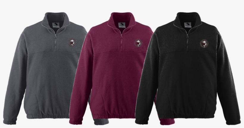 Dress Code - Augusta 3531a Youth Chill Fleece Half-zip Pullover, transparent png download