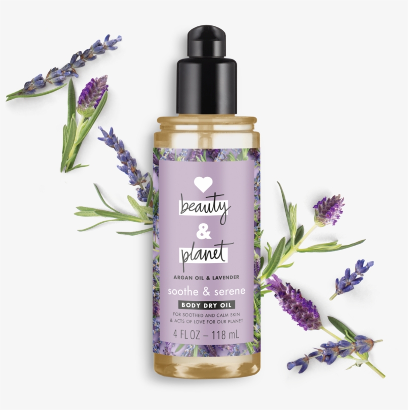 Love Beauty And Planet Argan Oil & Lavender Leave In - Love Beauty And Planet Lavender Leave, transparent png download