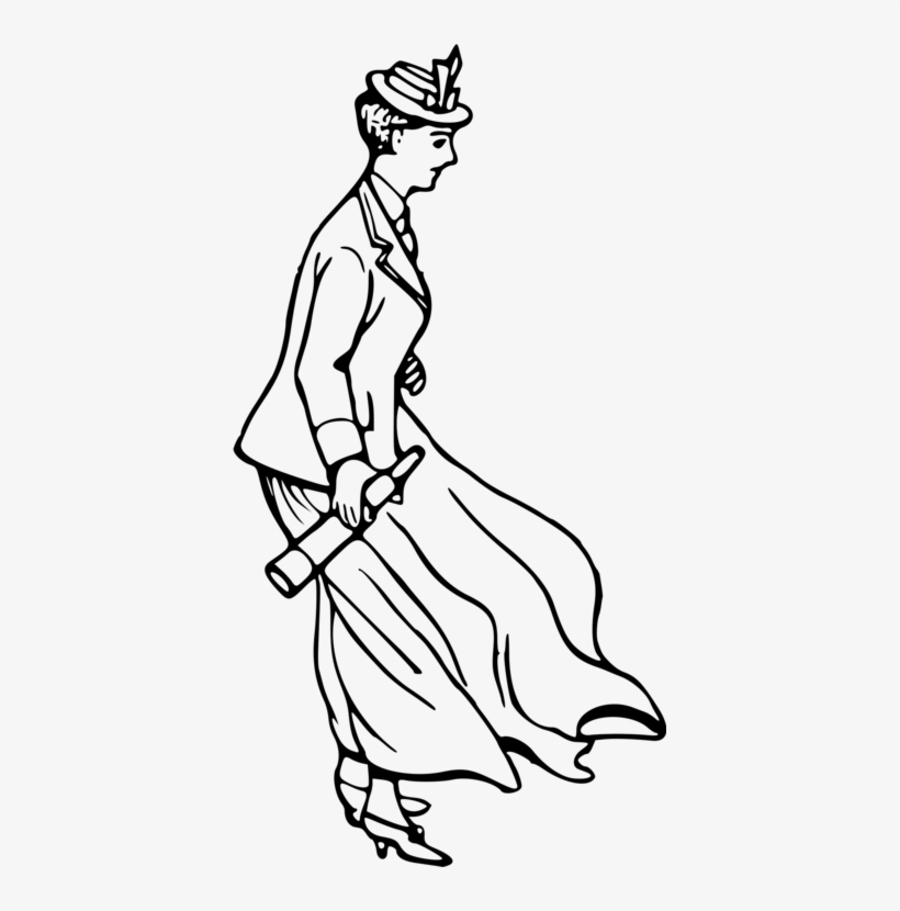 Woman Finger Drawing Cartoon - Figure Drawing, transparent png download