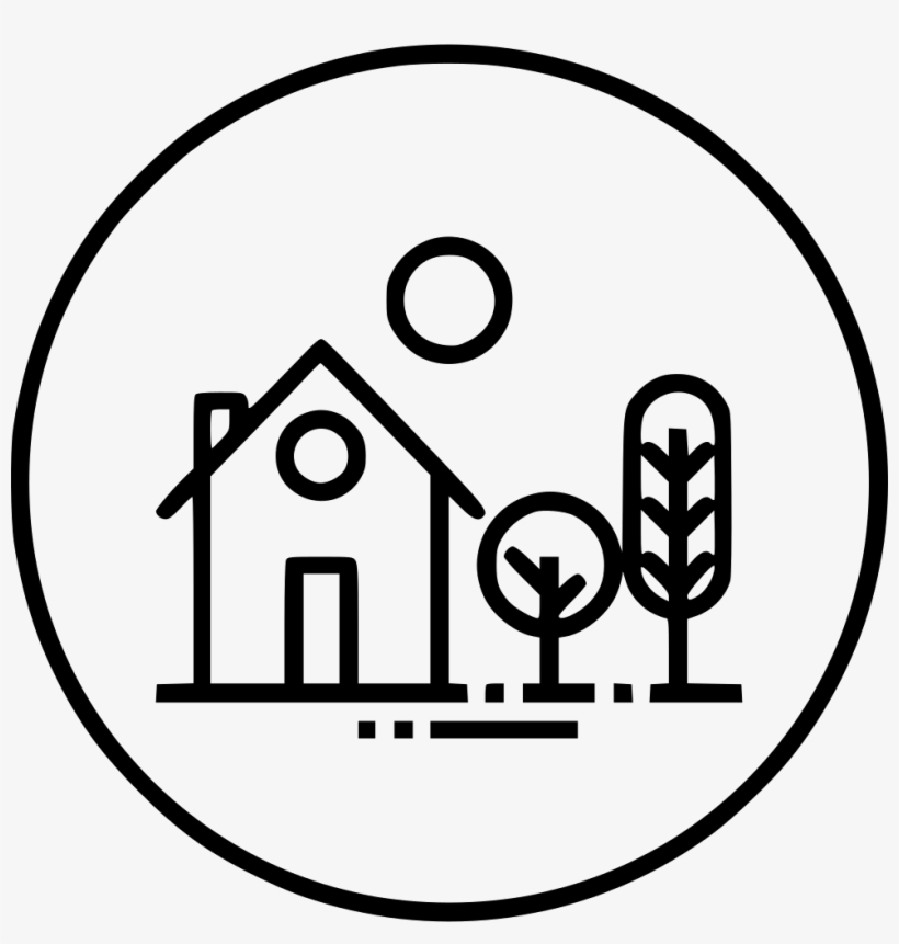House Home Building Place Estate Tree Garden Comments - House, transparent png download