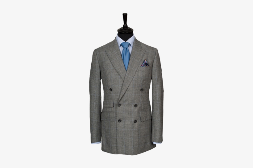 Men's Work Suit In Double-breasted Style - Kingsman Movie Suit, transparent png download
