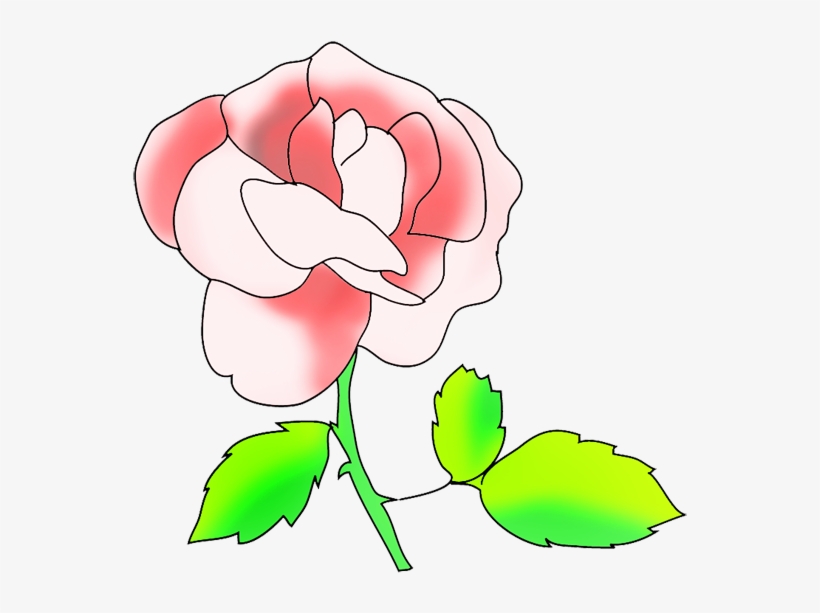 Floral Clip Art Pink Rose, transparent png download