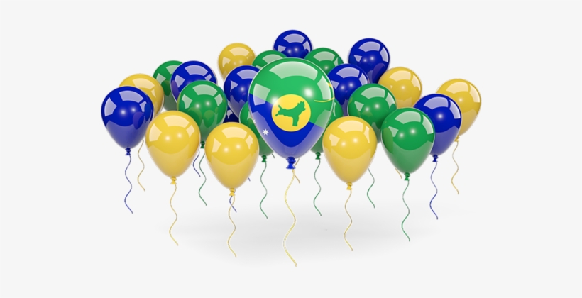 Blue And Yellow Balloons Png, transparent png download