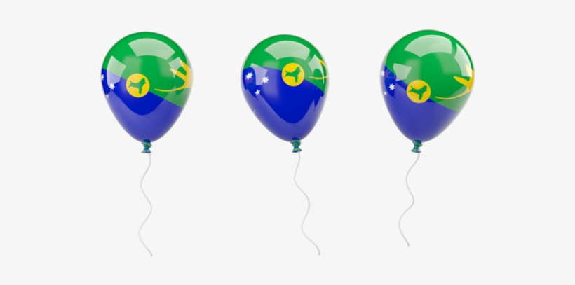 Download Flag Icon Of Christmas Island At Png Format - Pakistan Flag Balloon Png, transparent png download