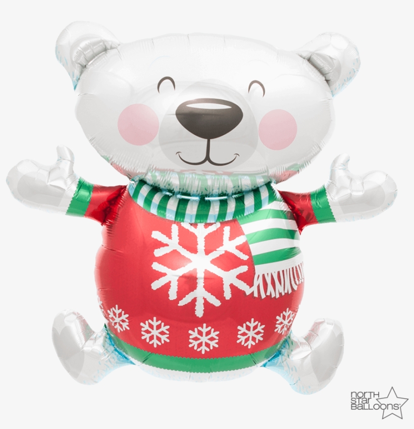 Christmas Bear 43 In*, transparent png download