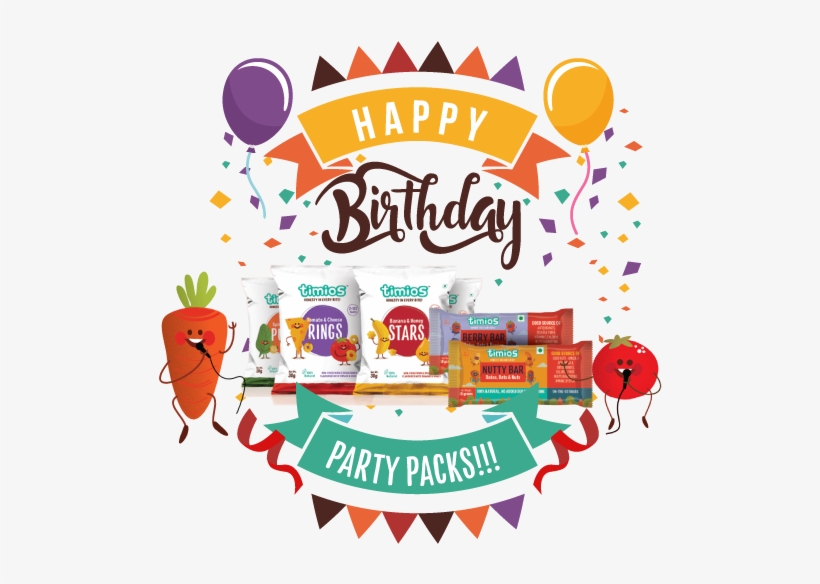 Birthday Celebration Pack - Huppme Happy Birthday Pooja Inner Black Printed Personalized, transparent png download