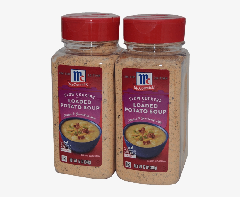 Mccormick Slow Cookers Loaded Potato Soup Seasoning - Mccormick Slow Cookers Slow Cookers Loaded Potato Soup, transparent png download