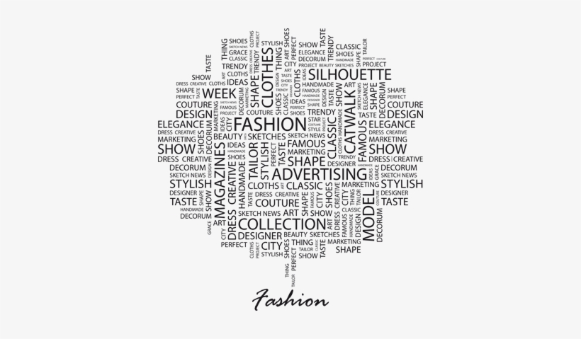 Fashion Text Concepts Vinyl Sticker - Vinilo Moda, transparent png download