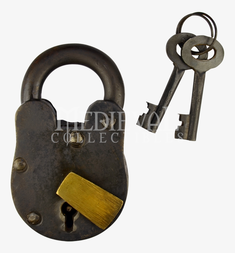 Large Dungeon Lock - Lock Old Png, transparent png download