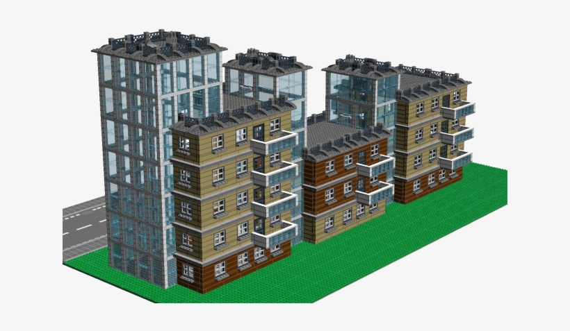 Zekiblok03 - Building, transparent png download