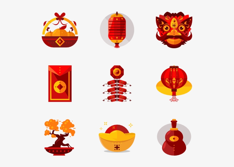 Chinese New Year - 新年 矢量, transparent png download