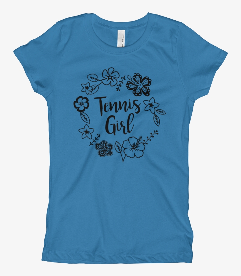 Tennis Girl Turquoise Front, transparent png download