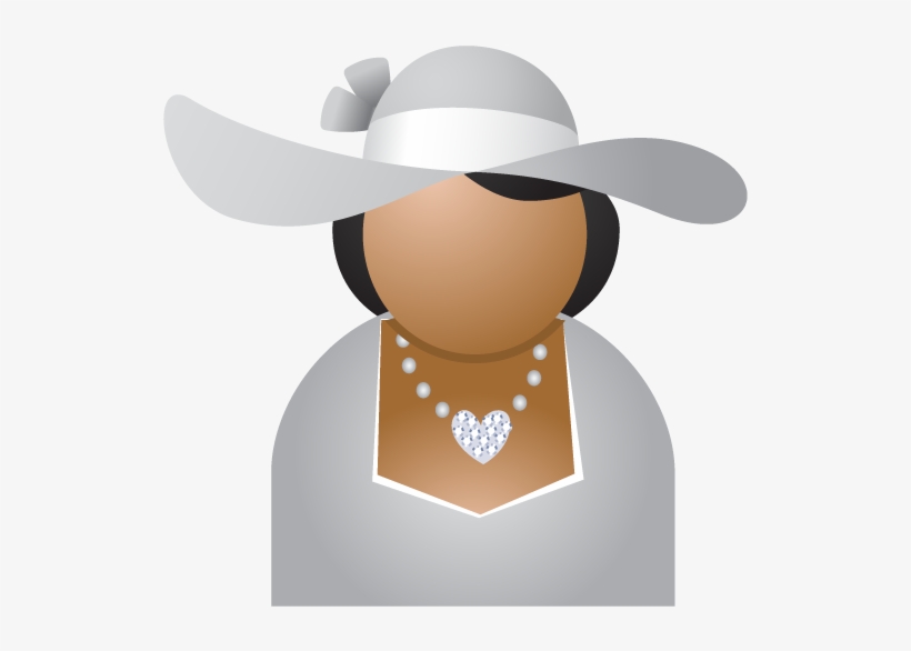 Woman In Hat Png Image - Icon, transparent png download