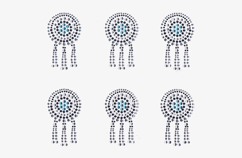 Aqua Fleur De Lis, Designer Looks, Symbols, Borders - Circle, transparent png download
