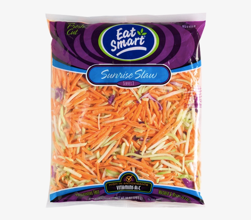 Eat Smart Broccoli Slaw - 12 Oz Bag, transparent png download