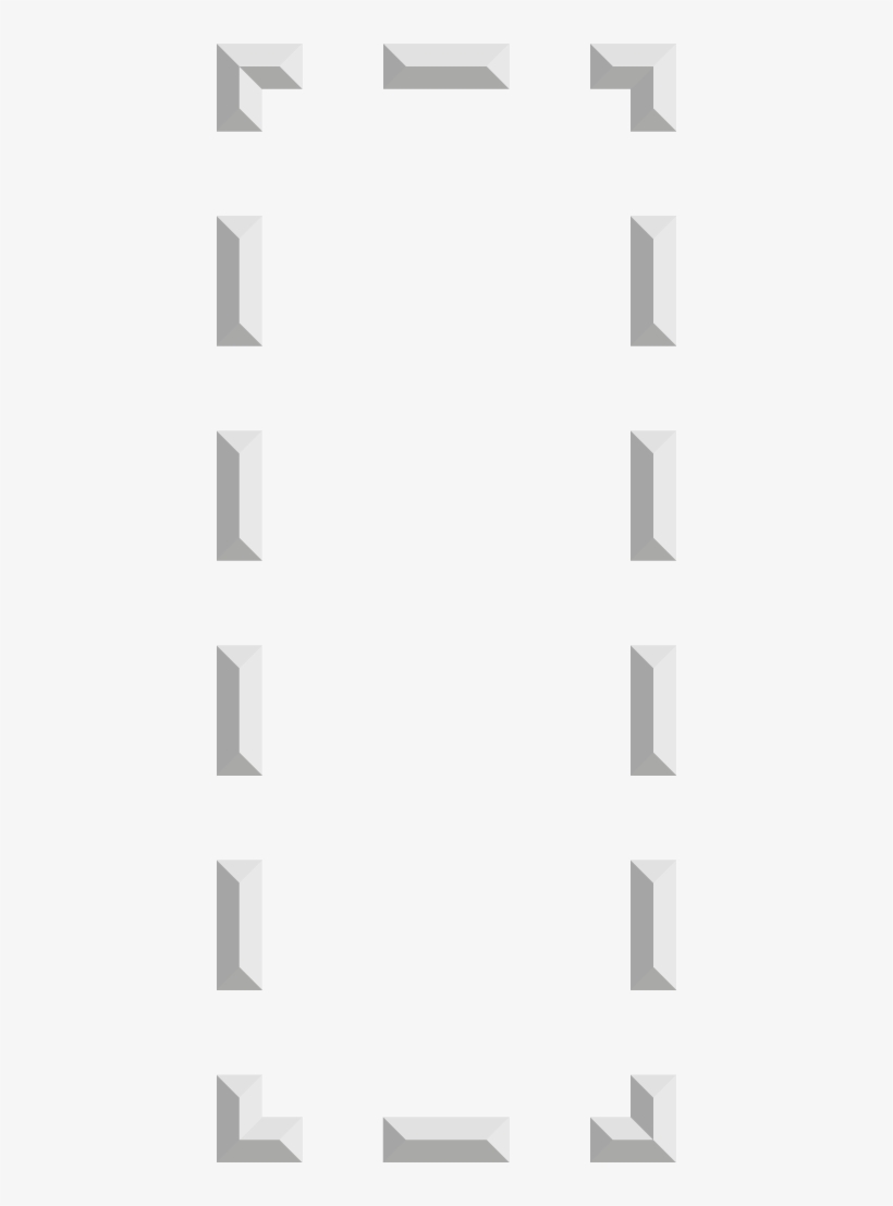 O More Borders - Monochrome, transparent png download