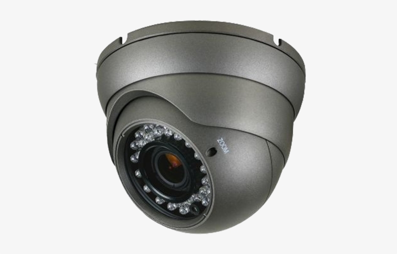 2mp Hd Tvi Ir Turret Camera - Closed-circuit Television, transparent png download