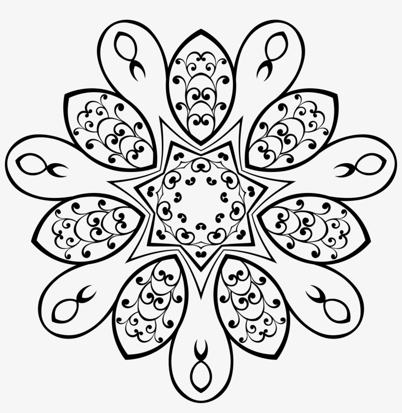 This Free Icons Png Design Of Stylish Floral Design, transparent png download